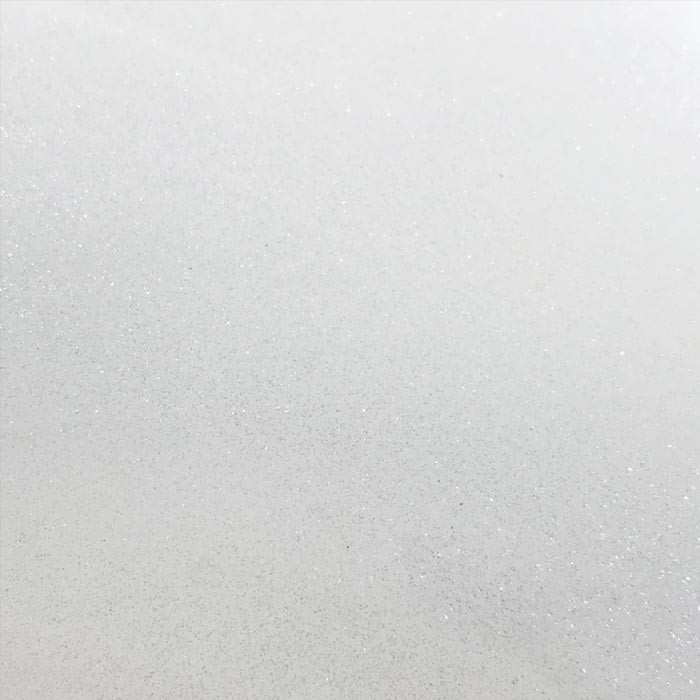 Vinyl pailleté blanc 30cm au 50cm Vinyl pailleté blanc 30cm au 50cm