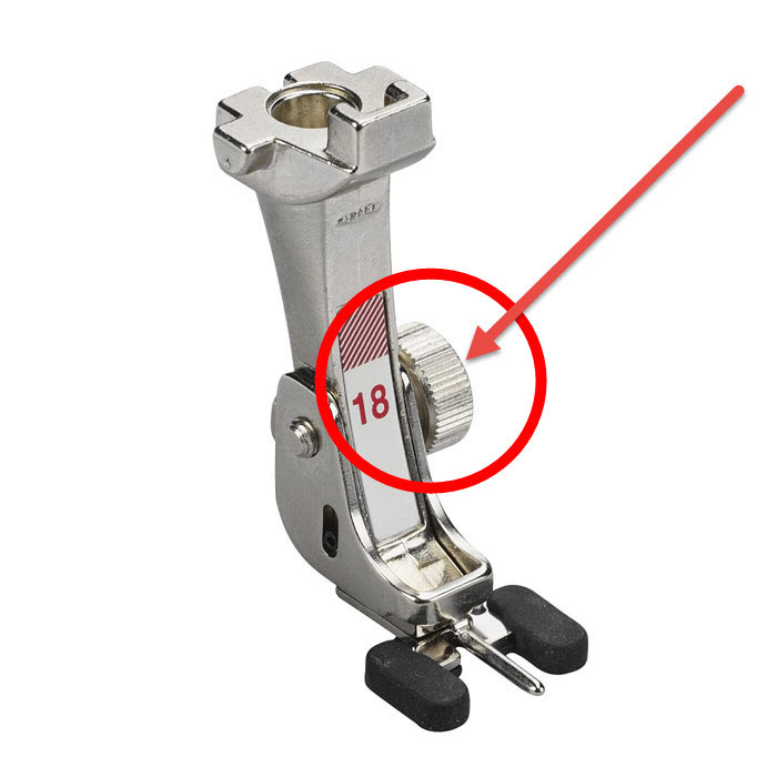 Vis fixation doigt pour pied #18 BERNINA Vis fixation doigt pour pied #18 BERNINA