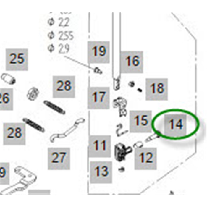 Vis pince aiguille Série 7 et 8 Vis pince aiguille Série 7 et 8