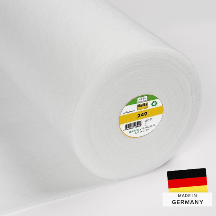 Vlieseline 249 150cm blanche au mètre Vlieseline 249 150cm blanche au mètre