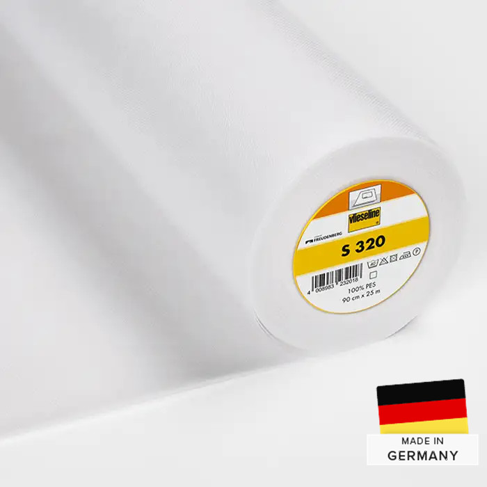 Vlieseline S320 90cm blanche au mètre Vlieseline S320 90cm blanche au mètre