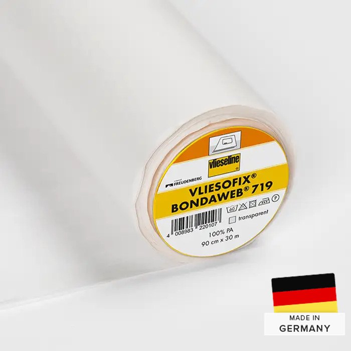 Vliesofix Bondaweb 719 double face thermocollante au mètre Vliesofix Bondaweb 719 double face thermocollante au mètre